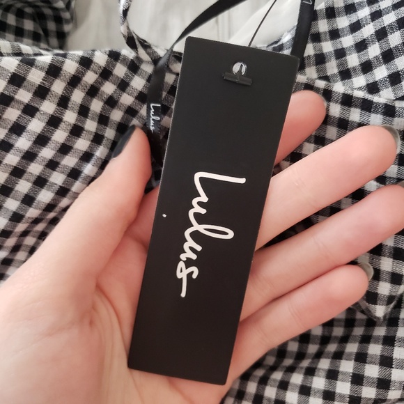 Gingham mini dress - Picture 2 of 3